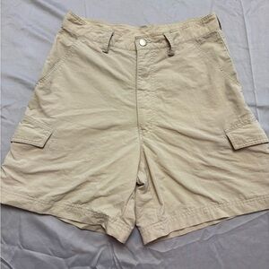 REI Tan Cargo Shorts